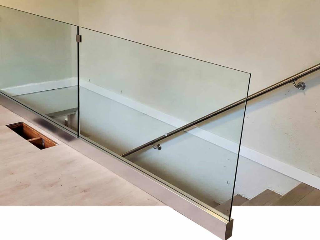 VanGlaze - base Shoe Glass railing