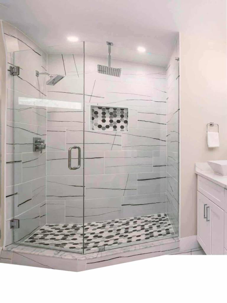 VanGlaze - Swing Door Shower Glass