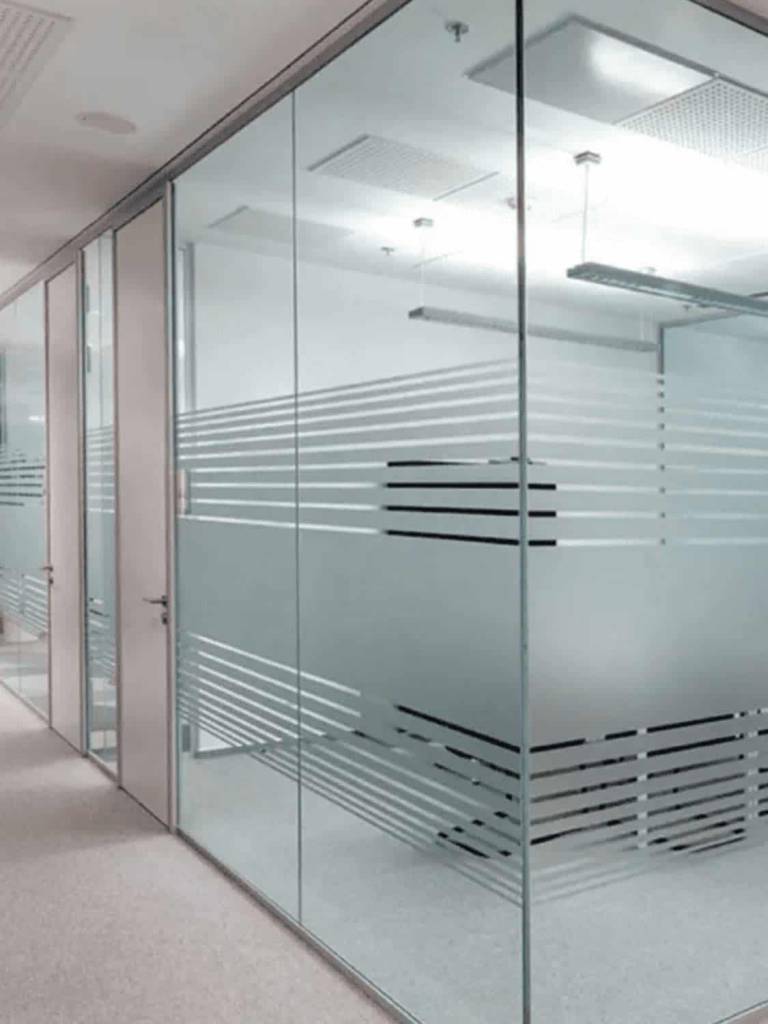 VanGlaze - glass office wall