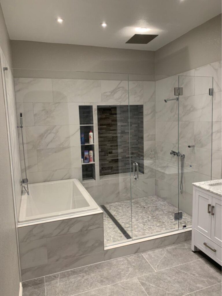 Glass Door Panel frameless