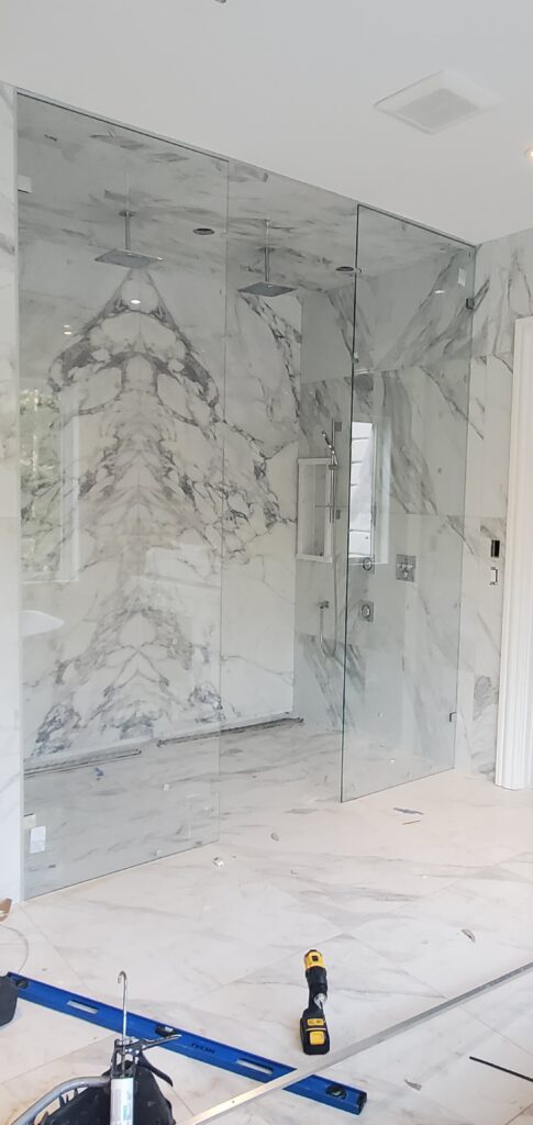 Stand Swing Door Shower Glass17