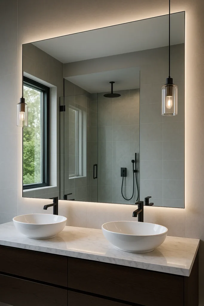 custom made mirror vancouver and langley area