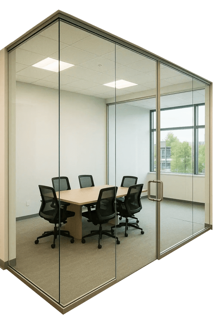 office glass partition installation services