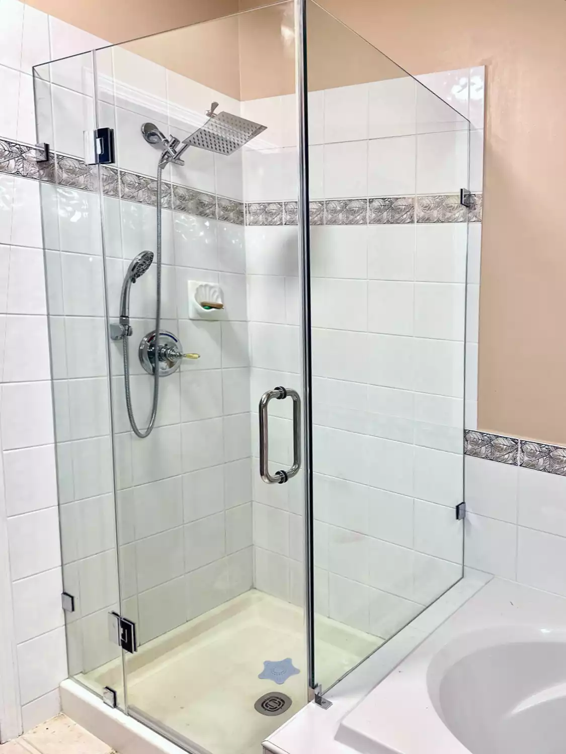 Glass Shower Doors in Maple Ridge 6 swing glass shower doors after