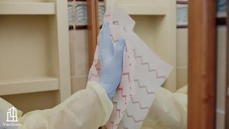 hotel cleaning methods scratch glass