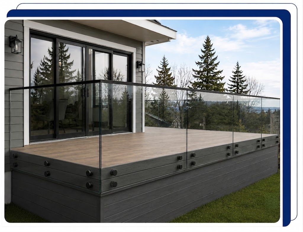 Exterior Glass Railing