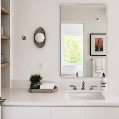 Flat polished mirror