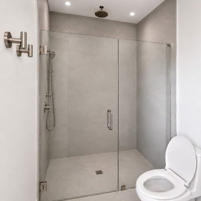 Frameless Swing shower door