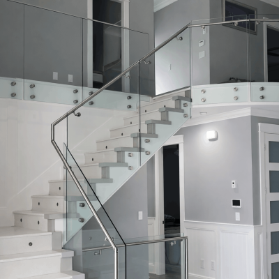 Interior Standoff Glass Railing4