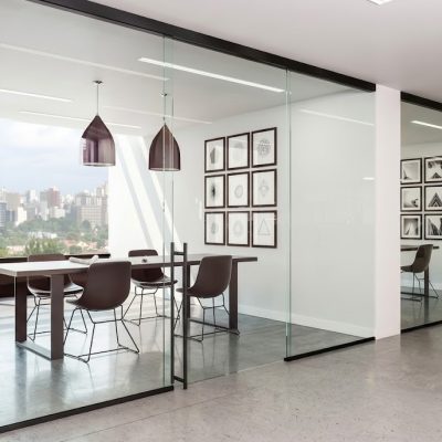 Klein system glass office partition