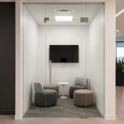 Patch Door Office Partition.