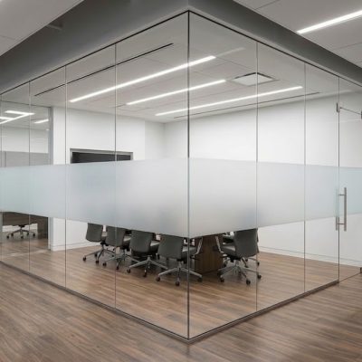 Patch door office partition