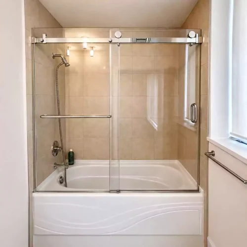 bathtub glass door portfoilo vanglaze in canada